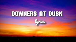 Downers At Dusk  talha anjum  lyrics [upl. by Erlin]