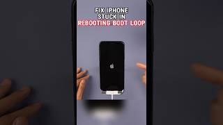 iOS 18Fix iPhone Stuck in Rebooting Boot Loop iPhone iphoneproblems [upl. by Skutchan497]