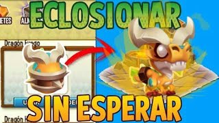 ECLOSIONAR DRAGONES SIN ESPERAR ALMACEN Y SIN GASTAR GEMAS DRAGON CITY ANDROID 2018 [upl. by Eerok]