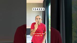 This is harder than it looks 😂  Arnaldo Mangini shorts comedy fingerchallenge numberchallenge [upl. by Marchese]