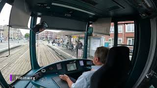 CabviewTram Rotterdam Line 2 Charlois  Keizerswaard [upl. by Januarius425]