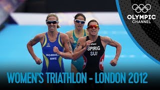 Triathlon  Women  London 2012 Olympic Games [upl. by Vaules]