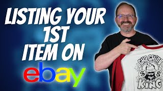 Listing Your First item on eBay Easy Step by Step Beginners Guide [upl. by Arema]