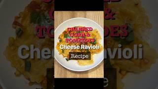 Charred Corn and Tomatoes Ravioli Recipe [upl. by Eaneg]