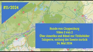 1124  Touren Video 2 von 2 Startpunkt Cloppenburg [upl. by Elisee]