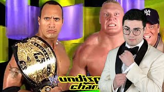 The Rock vs Brock Lesnar  Undisputed WWE Title Match SummerSlam 2002 Commentary [upl. by Oeramed]