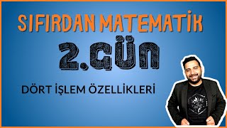 Dört İşlem Özellikleri  Sıfırdan Matematik Kampı  2Gün sıfırdanmatematik [upl. by Mitchel94]