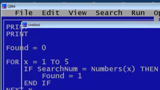 QBasic Tutorial 20  Boolean Techniques  QB64 [upl. by Claudetta]