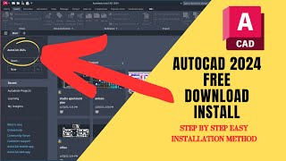 Get Autocad 2024 For Free Download amp Install  STUDENT VERSION [upl. by Nipsirc91]