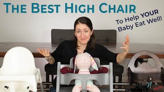 Keekaroo Height Right High Chair  Adjustments [upl. by Iaoh164]