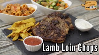 Lamb Loin Chops  Best Lamb Chops in a Skillet  How to Cook Lamb Chops in a Pan  Lamb Chops Recipe [upl. by Eniarrol204]