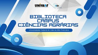 Visita Virtual  Biblioteca Campus Ciências Agrárias [upl. by Eegnat]