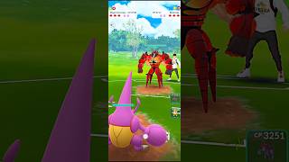 ✨Mega Heracross VS Buzzwole PVP Bug Battle in pokemongo [upl. by Favian]