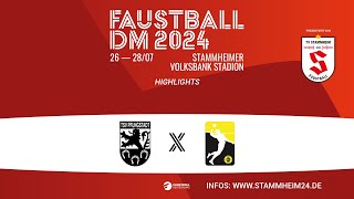 HIGHLIGHTS Faustball DM 2024  Finale Männer TSV Pfungstadt  TSV Hagen 1860 [upl. by Carrie]