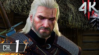 The Witcher 3 Wild Hunt 4K60fps 100 Death March Difficulty Part 1  Lilac and Gooseberries [upl. by Guarino418]