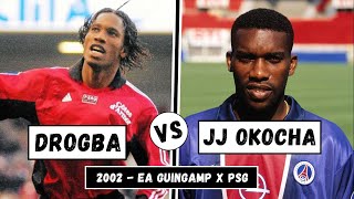 Drogba Vs Okocha 2002 Guingamp x PSG [upl. by Mundford]