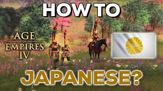 How to Play Japanese Fast Aggression in Season 6 AOE4 [upl. by Aires]