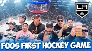 FOOS FIRST HOCKEY GAME [upl. by Cull]