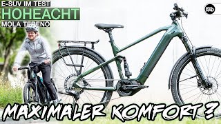 Hoheacht Mola Tereno EBike im Test KomfortSUV mit elektronischer Schaltung [upl. by Kravits]