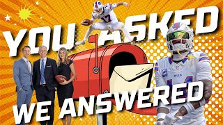 Buffalo Plus MAILBAG BILLS questions on DIGGS DRAMA again trust in MCDERMOTT and FREE AGENTS [upl. by Narhet]