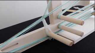 How To Set Up Texsolv Heddles on a Schacht Inkle Loom [upl. by Hulburt909]