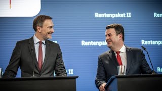 Ampelregierung stellt Aktienrente vor [upl. by Zampardi]