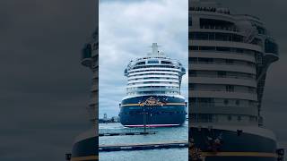 🚢 Epic Departure Disney Dream Sets Sail from Southampton short [upl. by Punke]