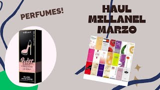 Haul Millanel Marzo ‐ Nuevos perfumes [upl. by Stetson]