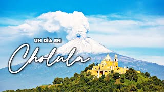 Un día en CHOLULA Puebla 🇲🇽  Aquí está la pirámide más grande del mundo [upl. by Yelhak]