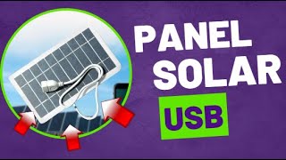 Waterproof Portable Solar Charger with USB Port [upl. by Lawrence]