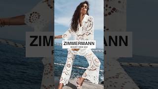 ZIMMERMANN RESORT SWIM 2024 fashion fashiontrends zimmermann [upl. by Ettelorahc832]