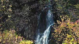 Scenic Alaska  Icee Strait Waterfall Hoonah Alaska [upl. by Sedicla]