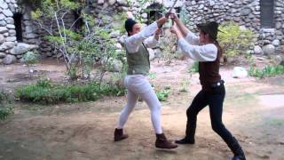 Longsword Exhibition 1 Academy of Arms [upl. by Dannon417]