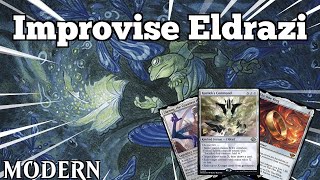 Calamity Combo is Making a Comeback  Improvise Eldrazi  Modern  MTGO [upl. by Lladnek]