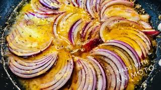 Caramelised Red Onion Tarte Tatin [upl. by Ashwell]