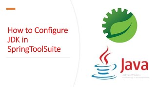 How to configure JDK in Spring Tool Suite sts [upl. by Remmus]