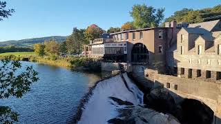 Quechee Covered Bridge Quechee VT [upl. by Hayifas916]