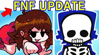 Friday Night Funkin Update  FULL WeekEnd 1  Cutscenes FNF Update BFGFPico Its not Week 8 [upl. by Souvaine501]