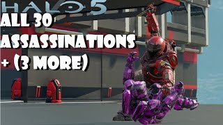 Halo 5ALL 30 ASSASSINATIONS 3 more [upl. by Anigriv]