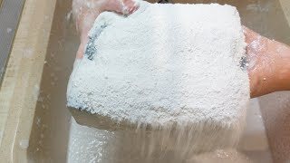 Soaked Soap and Recycled Pastes and Powder 🤍 Sponges Squeezing 🤍 ASMR [upl. by Kahlil]