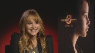 Jennifer Lawrence never before seen interview Hunger Games interview in full [upl. by Ahc]