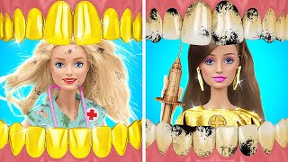 WOW 💖 MY BARBIE IS A DOCTOR 👩🏻‍⚕️ DIY Miniature Ideas and Fantastic Crafts by 123 GO [upl. by Nuawtna]