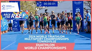 Race Highlights  2024 World Duathlon Championships  Elite amp U23 Womens Race [upl. by Rihaz]