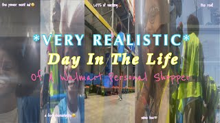 DAY IN THE LIFE OF A WALMART PERSONAL SHOPPER what it’s really like to work in ogp [upl. by Mccafferty]