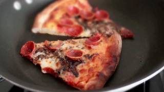 Magic Pizza Reheat Method  How to Get Crispy Crust on Leftover Pizza [upl. by Perce]