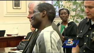 Convicted killer laughs as victims sister addresses court at sentencing [upl. by Edyth]