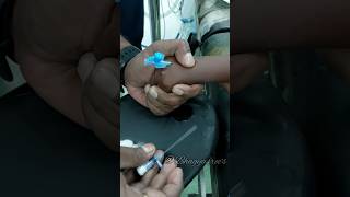 IV Canulation of 3 years old Child Intravenous Canulation  pediatric childotchildrenpediatric [upl. by Anigroeg]