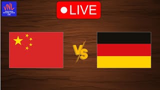 Live China vs Germany  FIVB Volleyball Womens Nations League 2024  Live Play By Play Scoreboard [upl. by Drhacir]