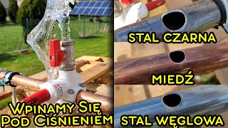 WPINAMY SIĘ W INSTALACJĘ POD CIŚNIENIEM  TEST FLAMCO TPLUS [upl. by Us]