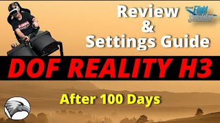 DOF Reality H3 Motion Platform Revisited  Pros amp Cons after 100 days  Includes Settings Guide [upl. by Assertal]